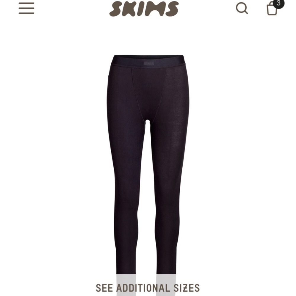 Skims ribbed leggings